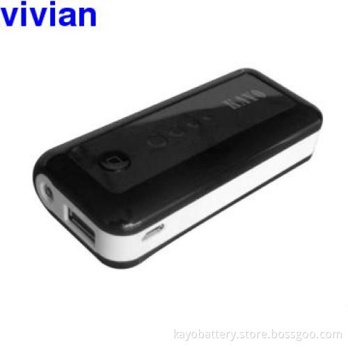 5200mAh Power pack External Battery with Flashlight